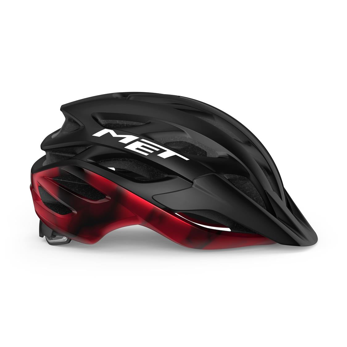 MET Veleno Helmet Black Red 2