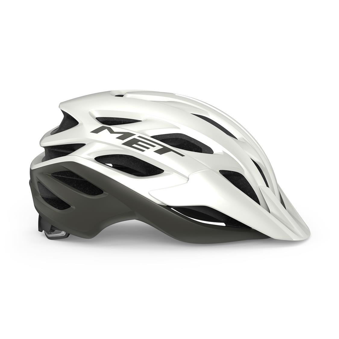 MET Veleno Helmet White Grey 2