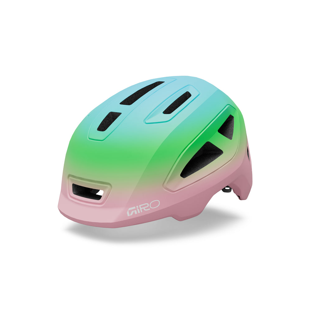 Giro Scamp II - Matte Light Pink/Green Fade