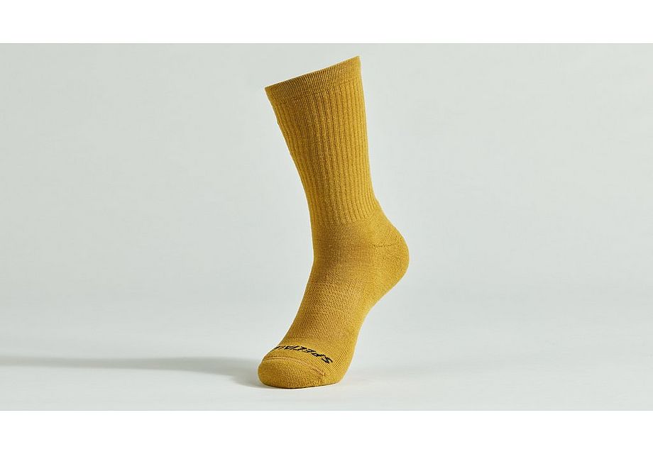 Merino Midweight Tall Logo Socks