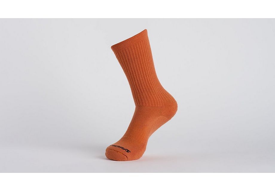 Merino Midweight Tall Logo Socks