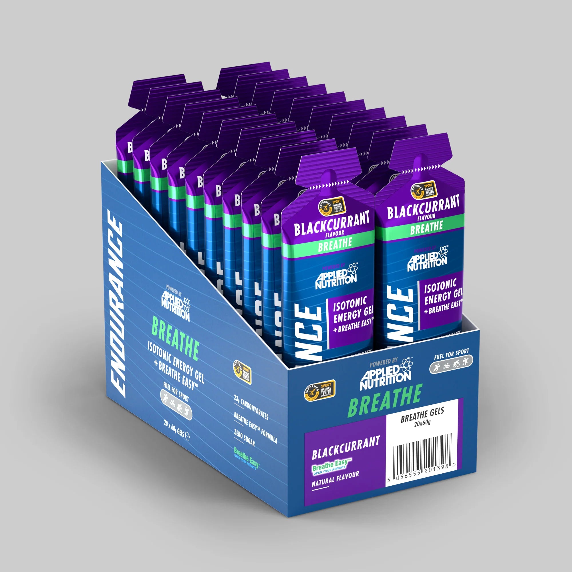 Applied Nutrition  Breathe Isotonic Energy Gel - Open Your Airwaves