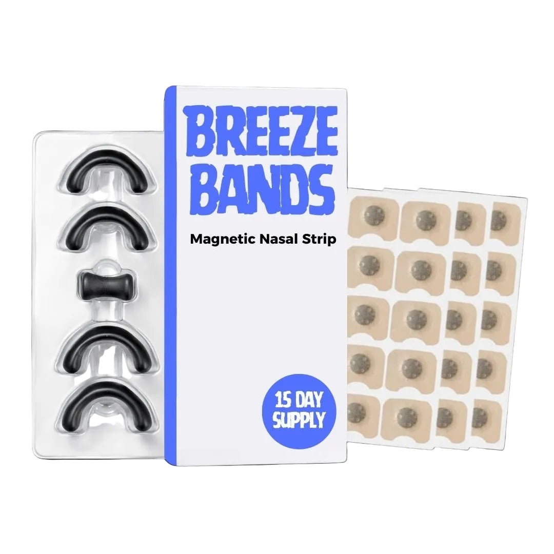 BreezeBands Magnetic Nasal Strips