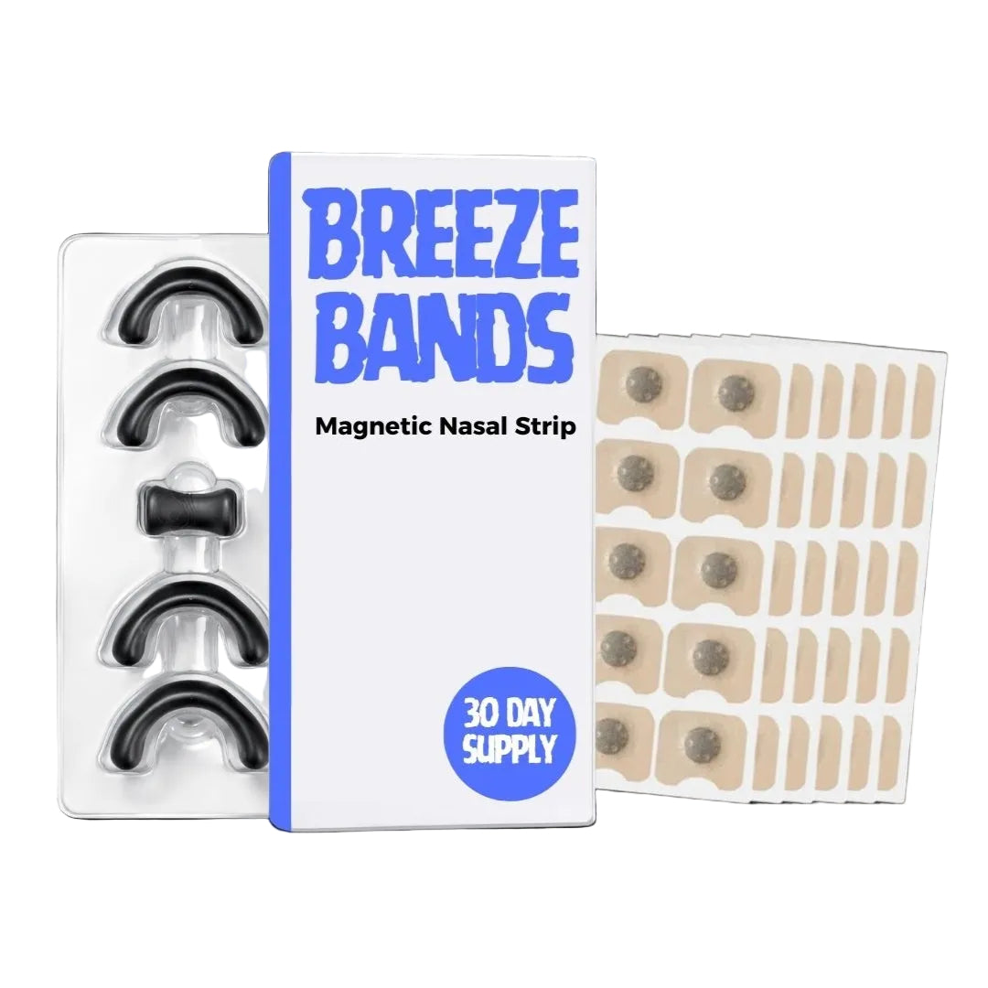 BreezeBands Magnetic Nasal Strips