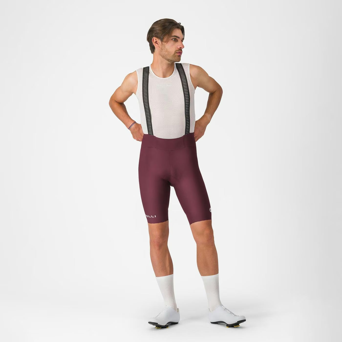 Castelli Espresso 2 Bibshort Men's Deep Bordeaux