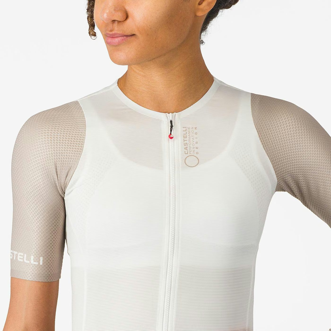 Castelli Corretto Jersey Women's Ivory/Clay