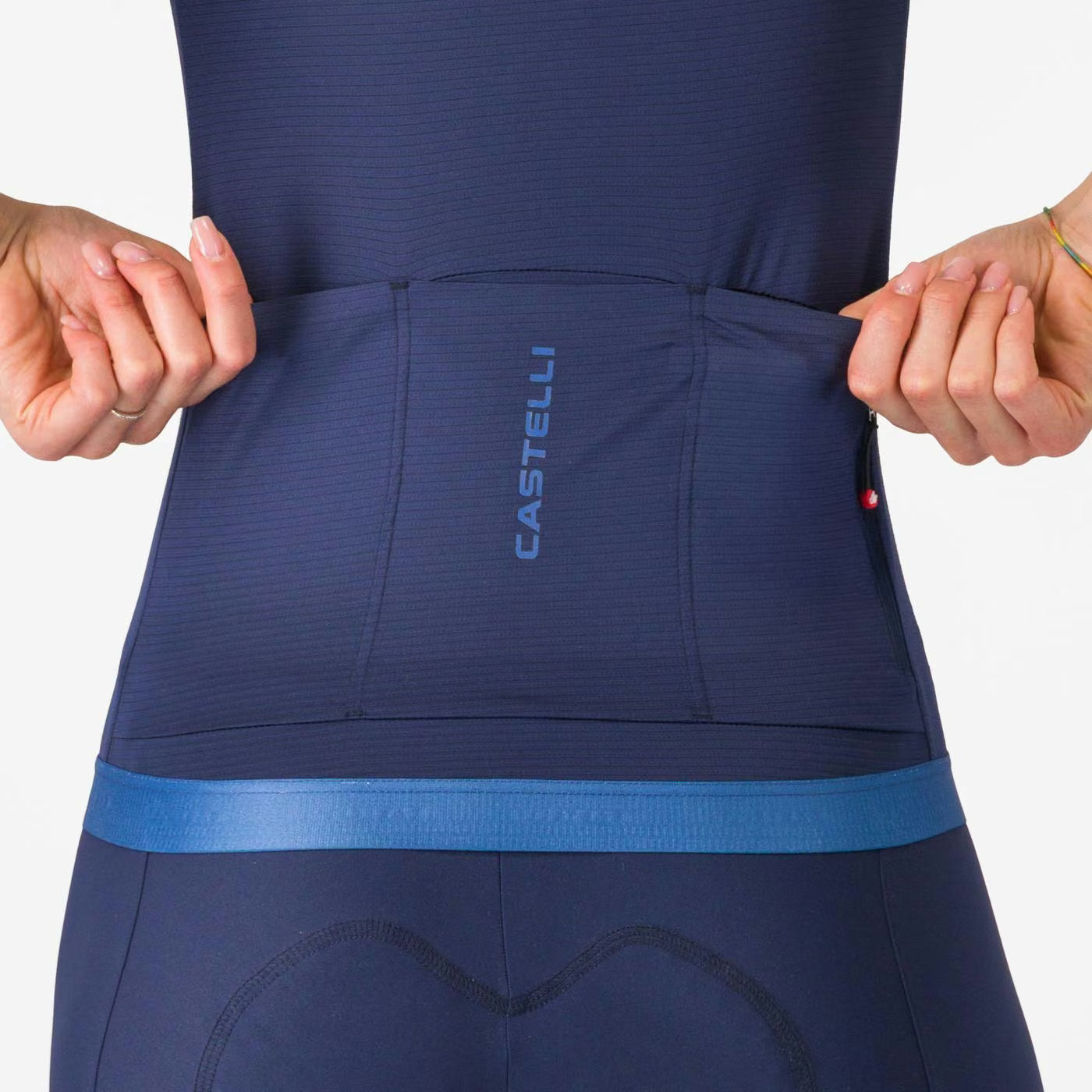 Castelli Espresso 2 W Jersey Women's Belgian Blue