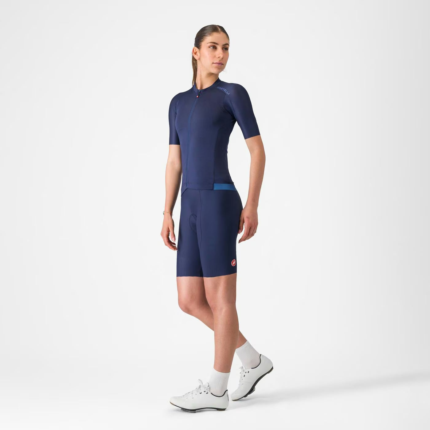 Castelli Espresso 2 W Jersey Women's Belgian Blue