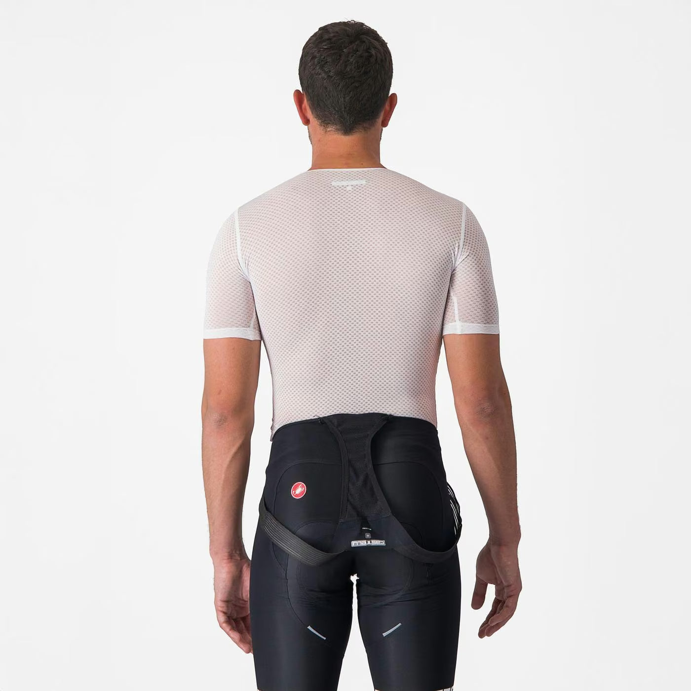 Castelli Pro Mesh 2.0 Short Sleeve Baselayer Men's White