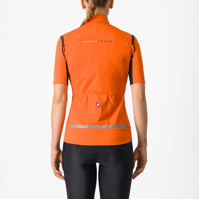Castelli Gabba RoS 2 Jacket Women's Red Orange/Black