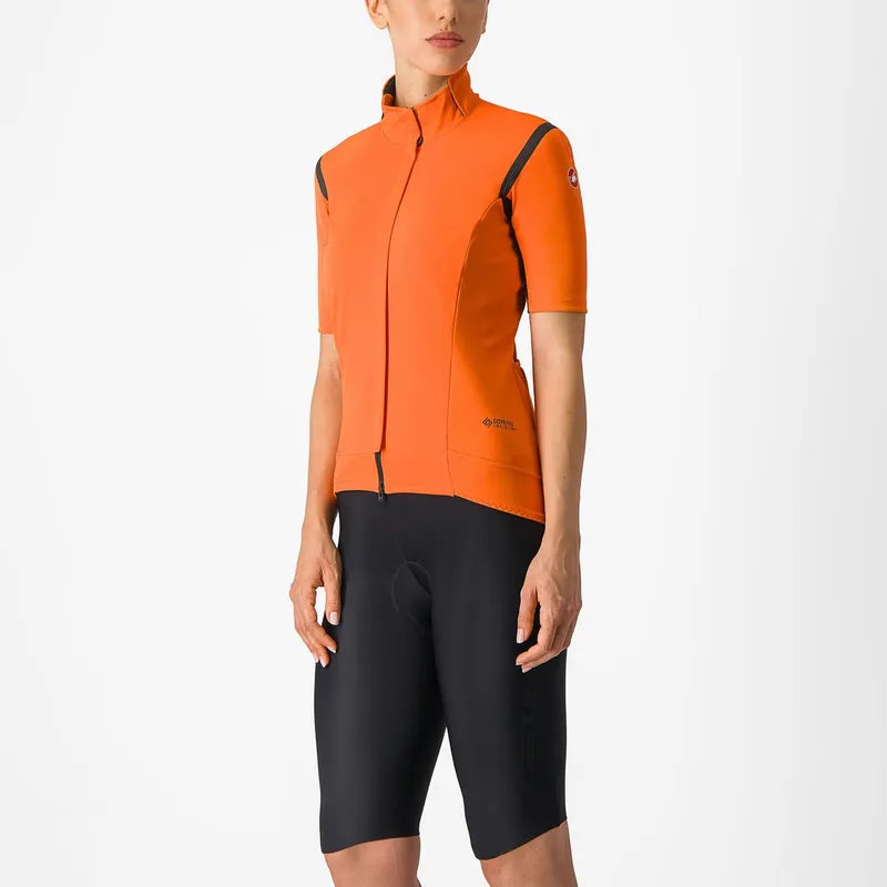 Castelli Gabba RoS 2 Jacket Women's Red Orange/Black
