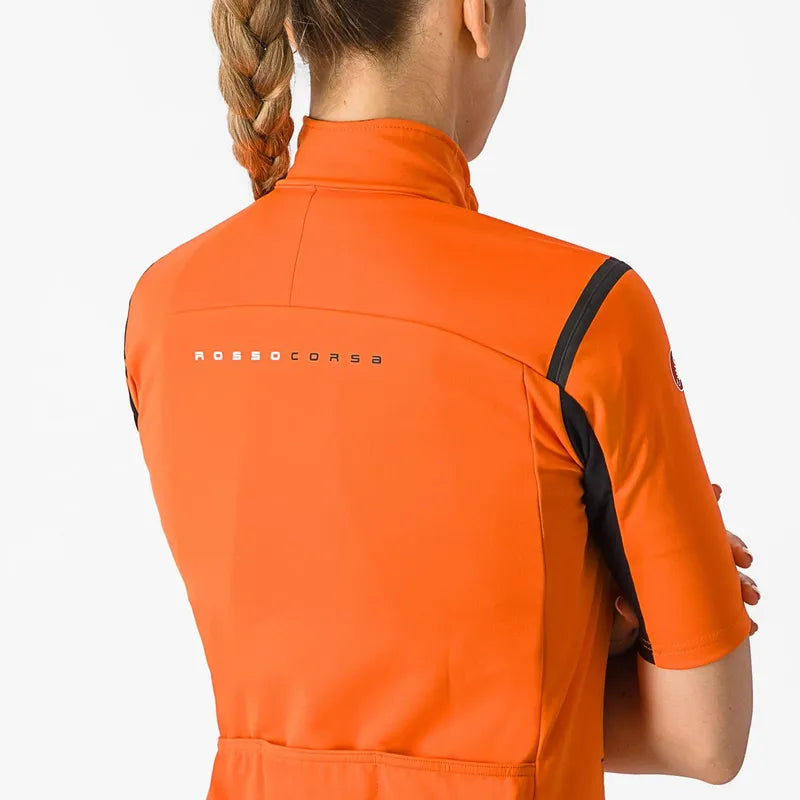 Castelli Gabba RoS 2 Jacket Women's Red Orange/Black