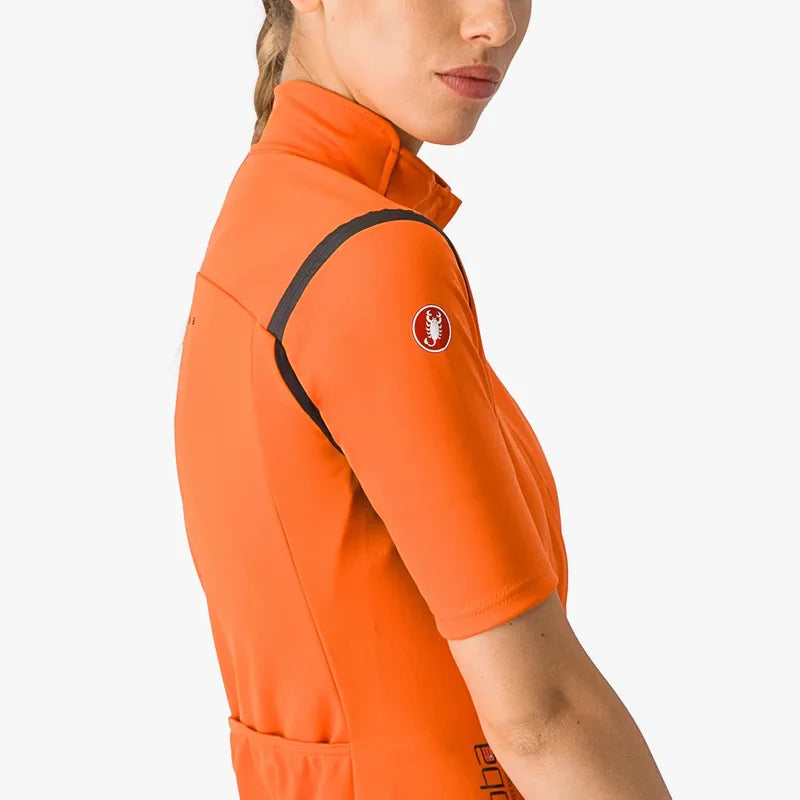 Castelli Gabba RoS 2 Jacket Women's Red Orange/Black