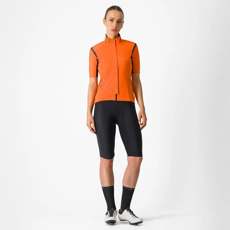 Castelli Gabba RoS 2 Jacket Women's Red Orange/Black