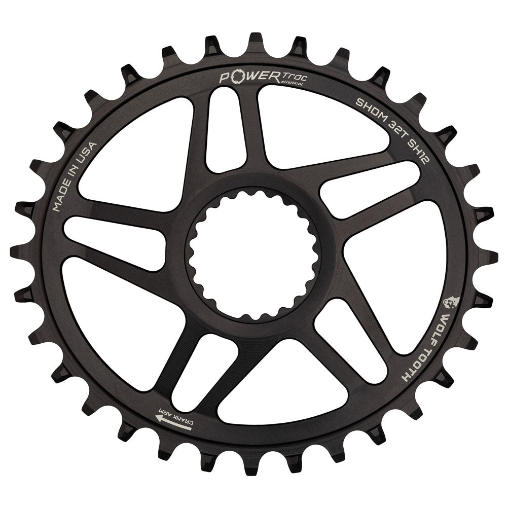 SHIMANO DM OVAL DROP-STOP CHAINRING - BOOST