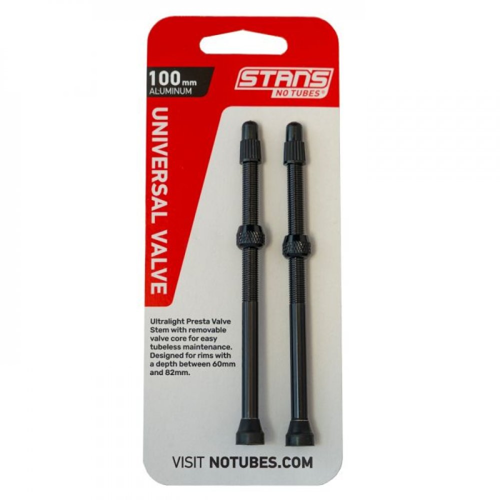 Notubes Sign STAN'S NOTUBES - 100MM ALLOY UNIVERSAL VALVE