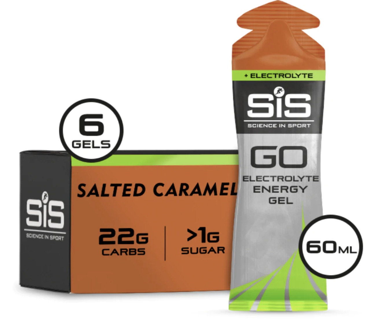 SiS Go + Electrolyte Gel 6 Pack