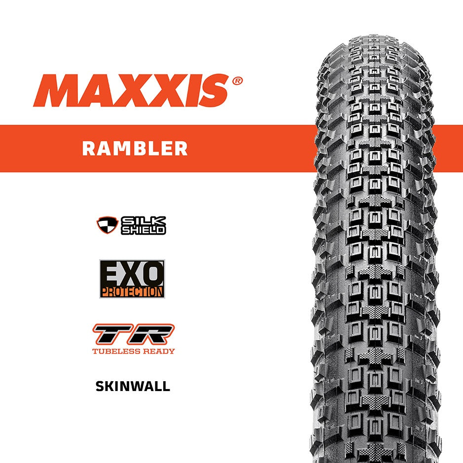 Maxxis Rambler EXO/TR 120TPI Tyre